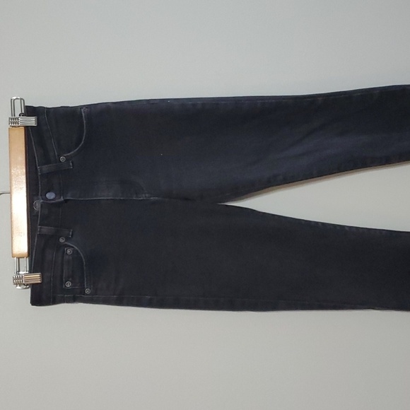 Edwin jeans women's size 6 size 28 black Janet raw cut frayed-hem frayed hem - Picture 3 of 16